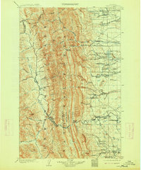 1903 Map of Saypo, 1914 Print