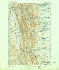 1903 Map of Flathead County, MT, 1933 Print