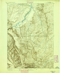 1894 Map of St. Xavier