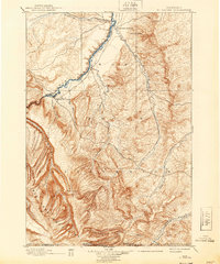 1901 Map of St. Xavier, MT, 1939 Print