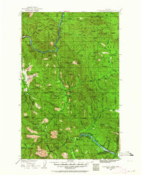 preview thumbnail of historical topo map of Lincoln County, MT in 1935