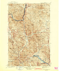 Download a high-resolution, GPS-compatible USGS topo map for Thompson Lakes, MT (1942 edition)