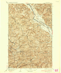 Download a high-resolution, GPS-compatible USGS topo map for Trout Creek, MT (1936 edition)
