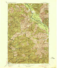 Download a high-resolution, GPS-compatible USGS topo map for Trout Creek, MT (1936 edition)