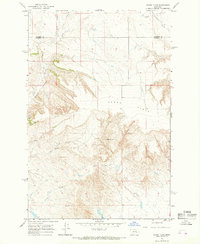 Download a high-resolution, GPS-compatible USGS topo map for Acorn Flats, MT (1968 edition)