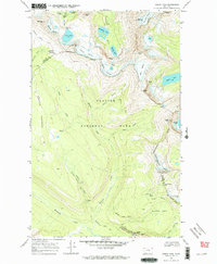 Download a high-resolution, GPS-compatible USGS topo map for Ahern Pass, MT (1972 edition)