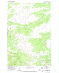 Download a high-resolution, GPS-compatible USGS topo map for Alaska Bench, MT (1973 edition)