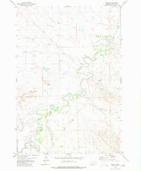 Download a high-resolution, GPS-compatible USGS topo map for Albion, MT (1980 edition)