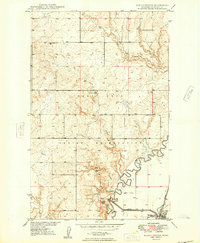 Download a high-resolution, GPS-compatible USGS topo map for Alkali Coulee, MT (1949 edition)