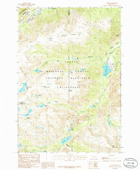 Download a high-resolution, GPS-compatible USGS topo map for Alpine, MT (1986 edition)