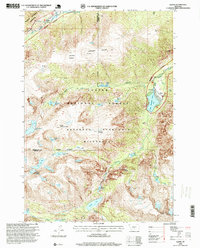 Download a high-resolution, GPS-compatible USGS topo map for Alpine, MT (1999 edition)