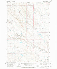 Download a high-resolution, GPS-compatible USGS topo map for Alzada NW, MT (1980 edition)