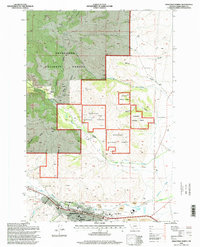 Download a high-resolution, GPS-compatible USGS topo map for Anaconda North, MT (1998 edition)