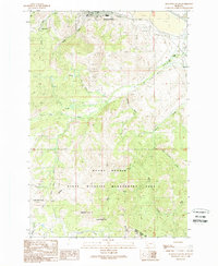 Download a high-resolution, GPS-compatible USGS topo map for Anaconda South, MT (1989 edition)