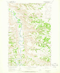 Download a high-resolution, GPS-compatible USGS topo map for Anderson Bridge, MT (1966 edition)