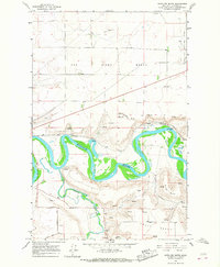 Download a high-resolution, GPS-compatible USGS topo map for Antelope Butte, MT (1967 edition)