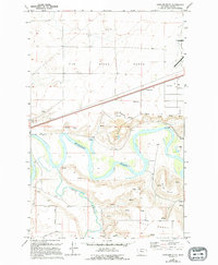 Download a high-resolution, GPS-compatible USGS topo map for Antelope Butte, MT (1994 edition)