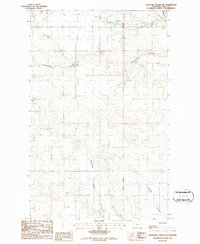 preview thumbnail of historical topo map of Toole County, MT in 1986