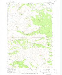Download a high-resolution, GPS-compatible USGS topo map for Antelope Creek, MT (1973 edition)