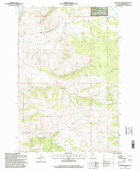 Download a high-resolution, GPS-compatible USGS topo map for Antelope Creek, MT (1998 edition)