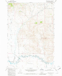 Download a high-resolution, GPS-compatible USGS topo map for Antelope Peak, MT (1981 edition)