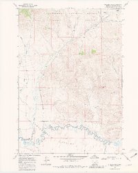 Download a high-resolution, GPS-compatible USGS topo map for Antelope Peak, MT (1981 edition)