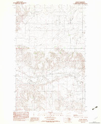 Download a high-resolution, GPS-compatible USGS topo map for Archer, MT (1983 edition)