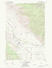 1984 Map of Arlee, MT