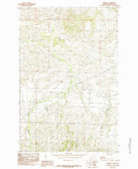 Download a high-resolution, GPS-compatible USGS topo map for Armells, MT (1985 edition)