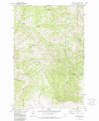 Download a high-resolution, GPS-compatible USGS topo map for Arrow Peak, MT (1987 edition)
