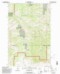 Download a high-resolution, GPS-compatible USGS topo map for Arrow Peak, MT (1997 edition)