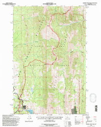 Download a high-resolution, GPS-compatible USGS topo map for Arsenic Mountain, MT (1997 edition)