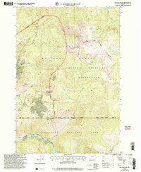 Download a high-resolution, GPS-compatible USGS topo map for Ash Mountain, MT (2005 edition)