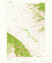 preview thumbnail of historical topo map of Beaverhead County, MT in 1961
