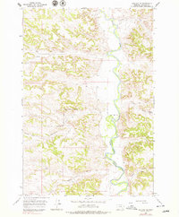 Download a high-resolution, GPS-compatible USGS topo map for Ashland NE, MT (1979 edition)