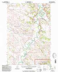 Download a high-resolution, GPS-compatible USGS topo map for Ashland, MT (1998 edition)