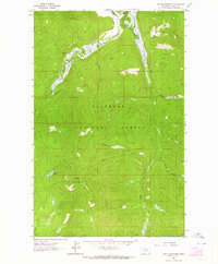 Download a high-resolution, GPS-compatible USGS topo map for Ashley Mountain, MT (1964 edition)