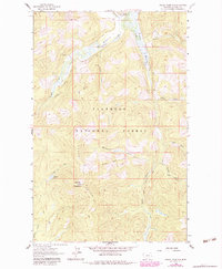 Download a high-resolution, GPS-compatible USGS topo map for Ashley Mountain, MT (1983 edition)