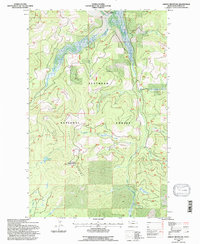 Download a high-resolution, GPS-compatible USGS topo map for Ashley Mountain, MT (1997 edition)