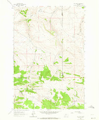 preview thumbnail of historical topo map of Meagher County, MT in 1962