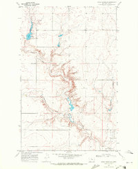 Download a high-resolution, GPS-compatible USGS topo map for Bailey Reservoir, MT (1972 edition)