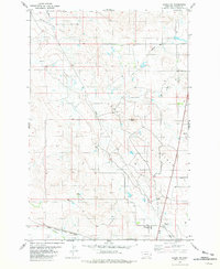 Download a high-resolution, GPS-compatible USGS topo map for Baker NE, MT (1981 edition)