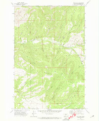 Download a high-resolution, GPS-compatible USGS topo map for Bald Hills, MT (1974 edition)