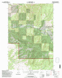 Download a high-resolution, GPS-compatible USGS topo map for Bald Hills, MT (1997 edition)