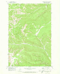 Download a high-resolution, GPS-compatible USGS topo map for Bandbox Mountain, MT (1973 edition)