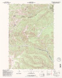 Download a high-resolution, GPS-compatible USGS topo map for Bandbox Mountain, MT (1997 edition)