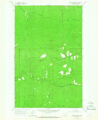Download a high-resolution, GPS-compatible USGS topo map for Banfield Mountain, MT (1966 edition)