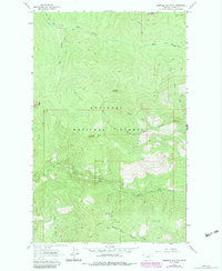 Download a high-resolution, GPS-compatible USGS topo map for Banfield Mountain, MT (1984 edition)