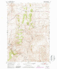 Download a high-resolution, GPS-compatible USGS topo map for Bannack, MT (1986 edition)