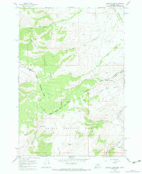Download a high-resolution, GPS-compatible USGS topo map for Bannock Pass, MT (1984 edition)